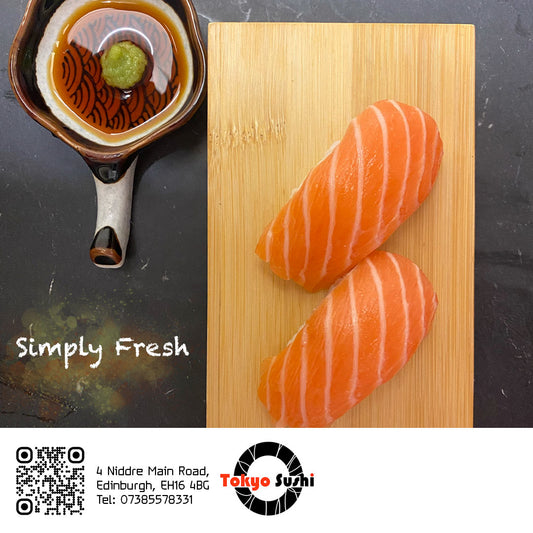 Freshest Salmon Nigiri in Edinburgh