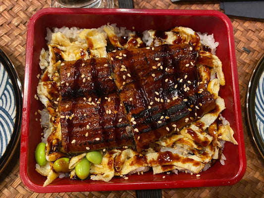Eel Donburi (Rice)
