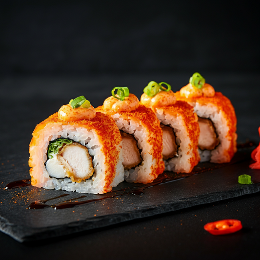 Spicy Chicken Karaage Roll