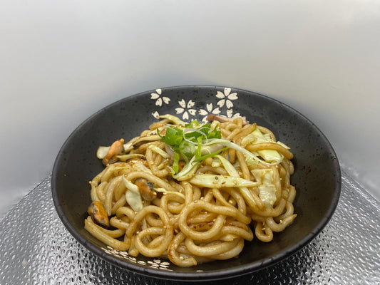 Fried Seafood Udon
